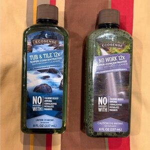 NEW Melaleuca EcoSense Tub & Tile + No Work 8oz Duo